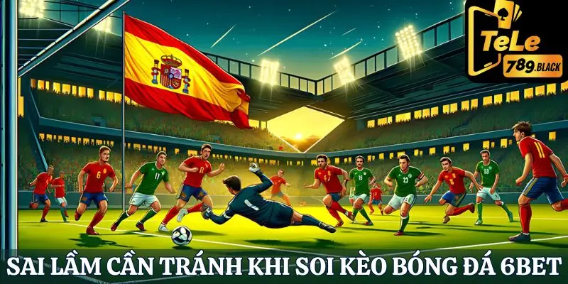 Hạn chế sai lầm khi soi kèo bóng đá 6BET